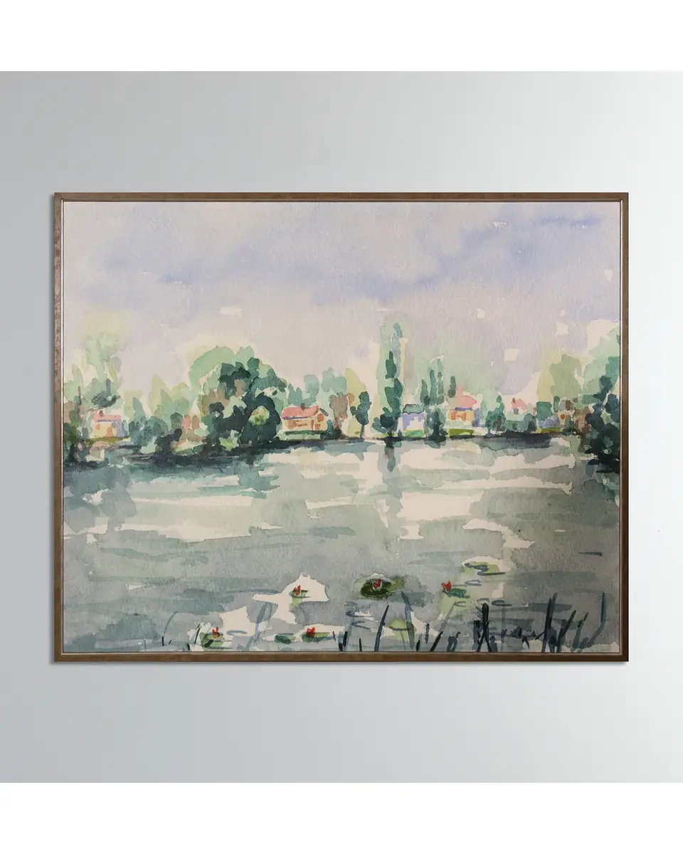 Shadow Catchers View of the Pond, 77" x 57" | Thumbnail 2