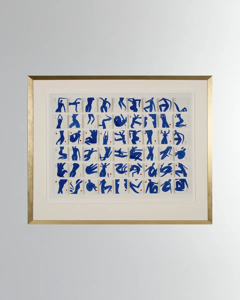 Shadow Catchers "A Pack of Blue Dancers" Wall Art | Thumbnail 3 Shadow Catchers "A Pack of Blue Dancers" Wall Art | Thumbnail 3