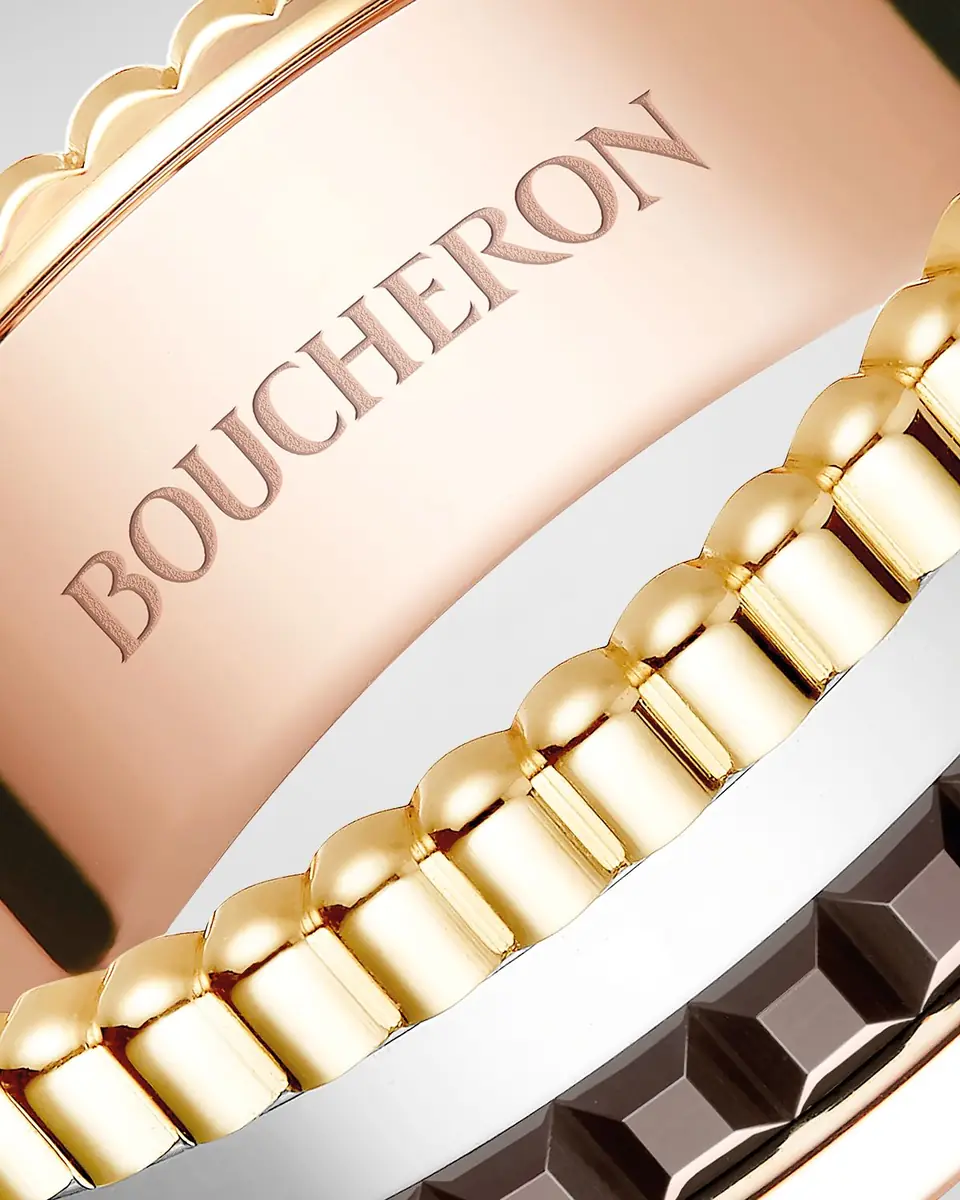 Boucheron Quatre 18K Gold Classique Small Band Ring | Thumbnail 4 Boucheron Quatre 18K Gold Classique Small Band Ring | Thumbnail 4