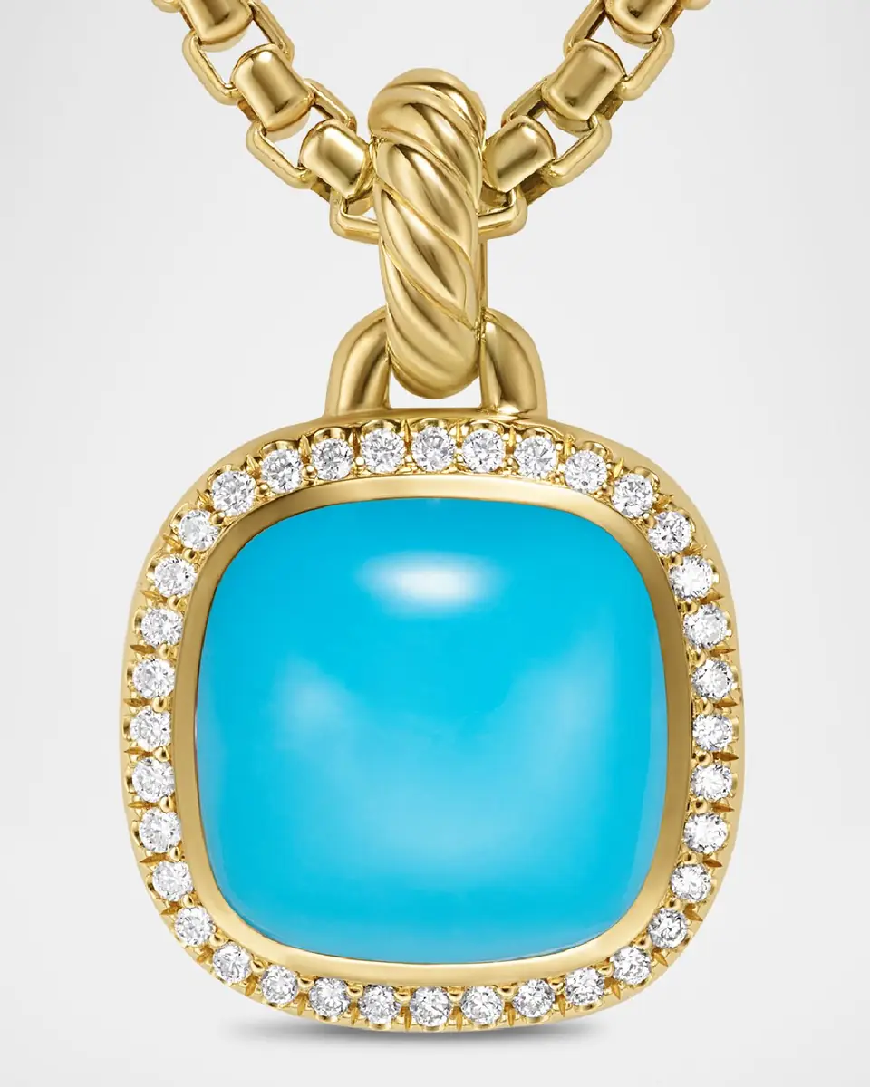 David Yurman Albion Enhancer with Gemstones and Diamonds in 18K Gold | Thumbnail 3 David Yurman Albion Enhancer with Gemstones and Diamonds in 18K Gold | Thumbnail 3