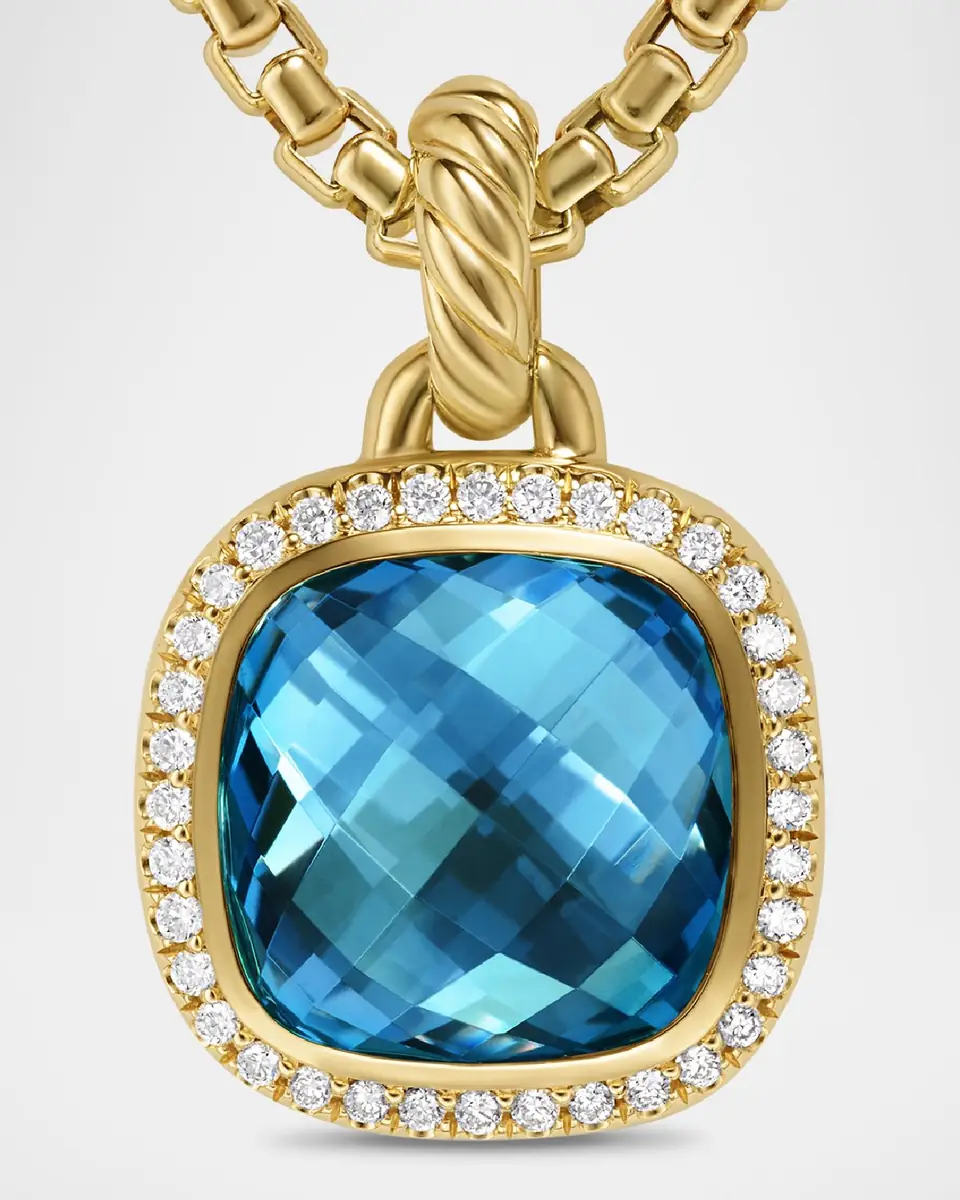 David Yurman Albion Enhancer with Gemstones and Diamonds in 18K Gold | Thumbnail 3 David Yurman Albion Enhancer with Gemstones and Diamonds in 18K Gold | Thumbnail 3
