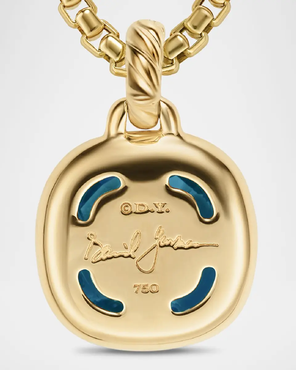 David Yurman Albion Enhancer with Gemstones and Diamonds in 18K Gold | Thumbnail 4 David Yurman Albion Enhancer with Gemstones and Diamonds in 18K Gold | Thumbnail 4