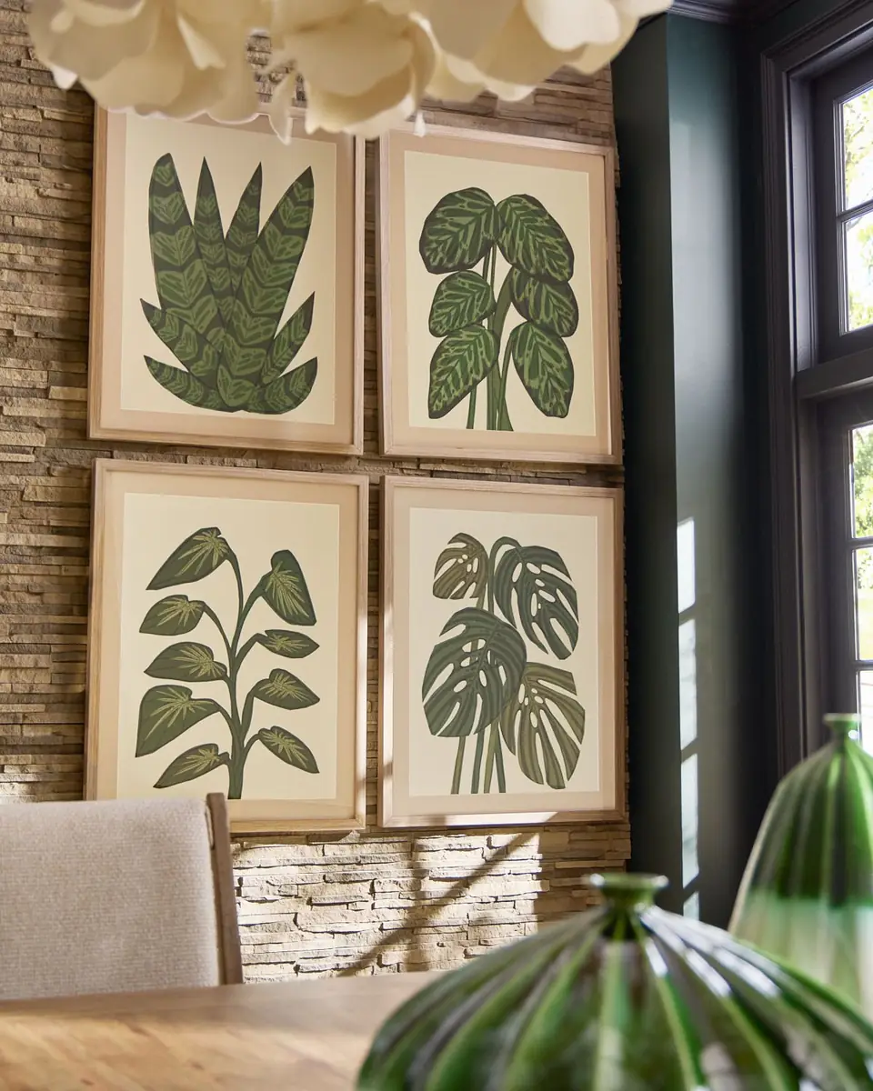 Shadow Catchers "Tropical Flourish" Framed Lithograph | Thumbnail 2