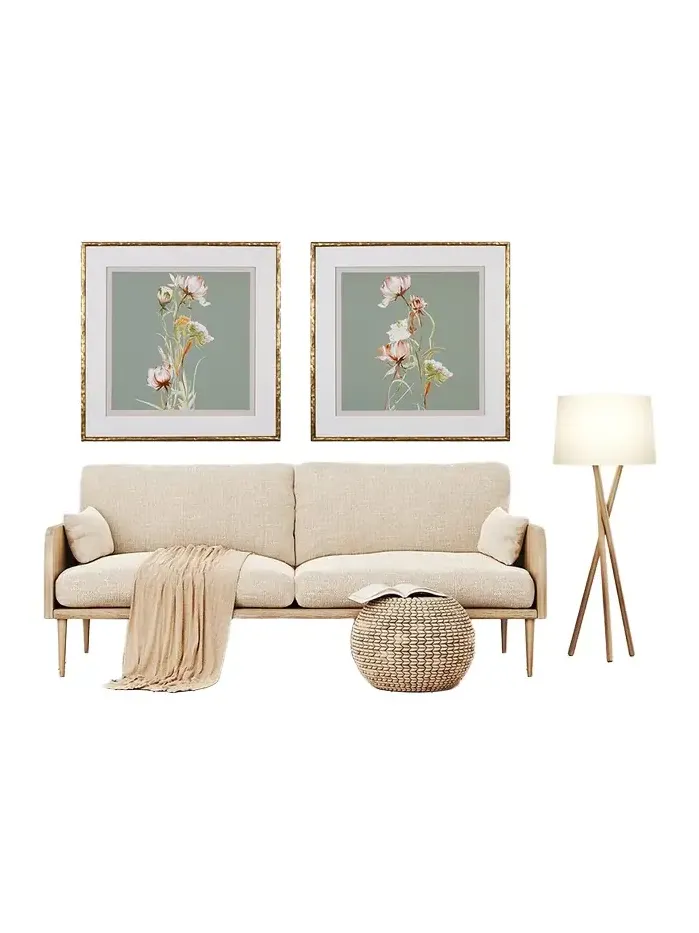 Shadow Catchers "Green Botana II" Framed Giclee