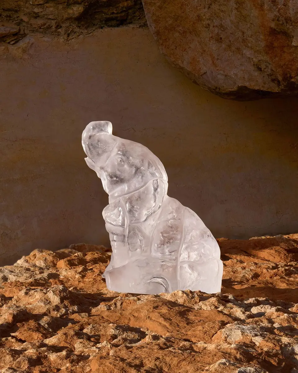 Lalique Baby Elephant Sculpture | Thumbnail 2 Lalique Baby Elephant Sculpture | Thumbnail 2