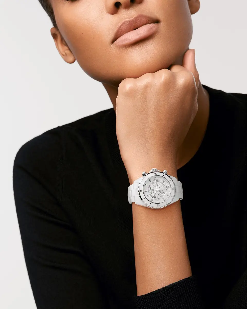 Chanel J12 Chronograph Watch, 41 MM | Thumbnail 2 Chanel J12 Chronograph Watch, 41 MM | Thumbnail 2