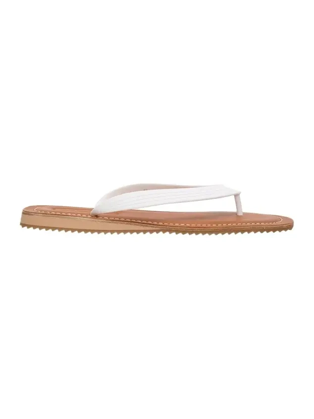 Logo Flat Thong Sandals