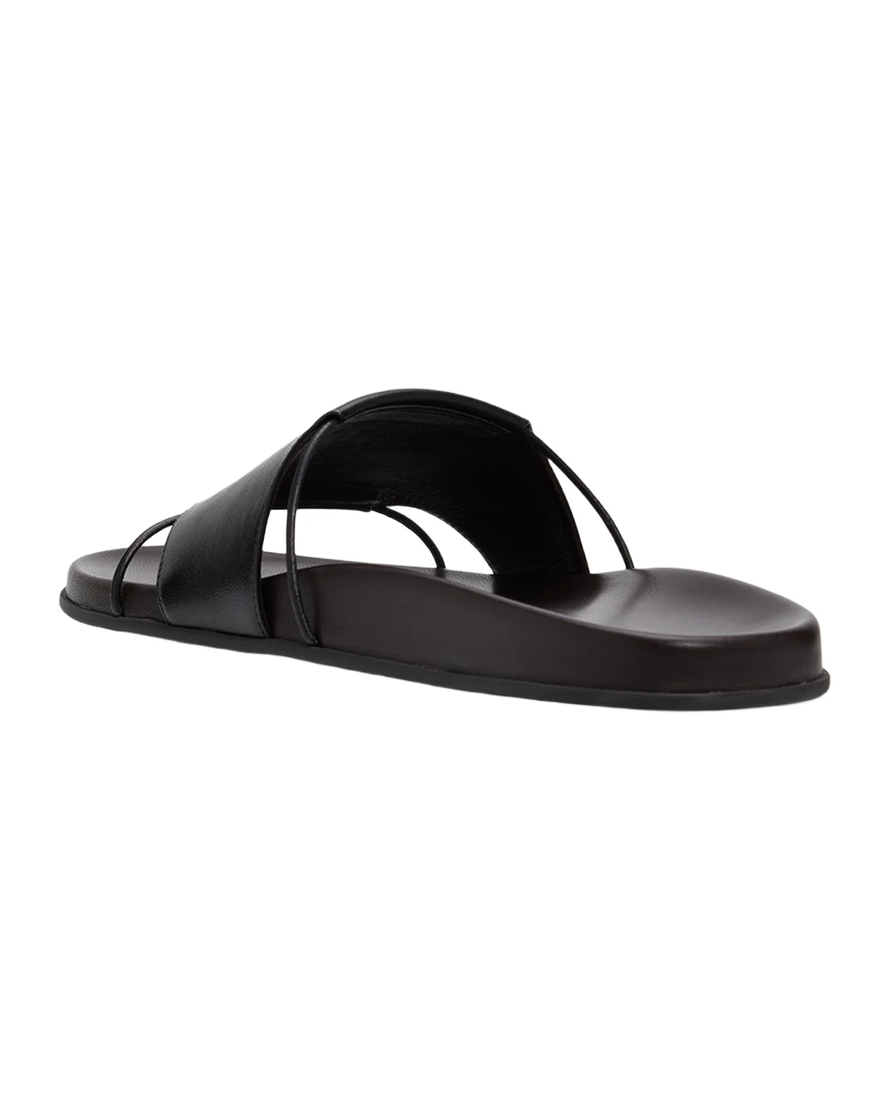 Vivienne Flat Leather Slide Sandals Vivienne Flat Leather Slide Sandals