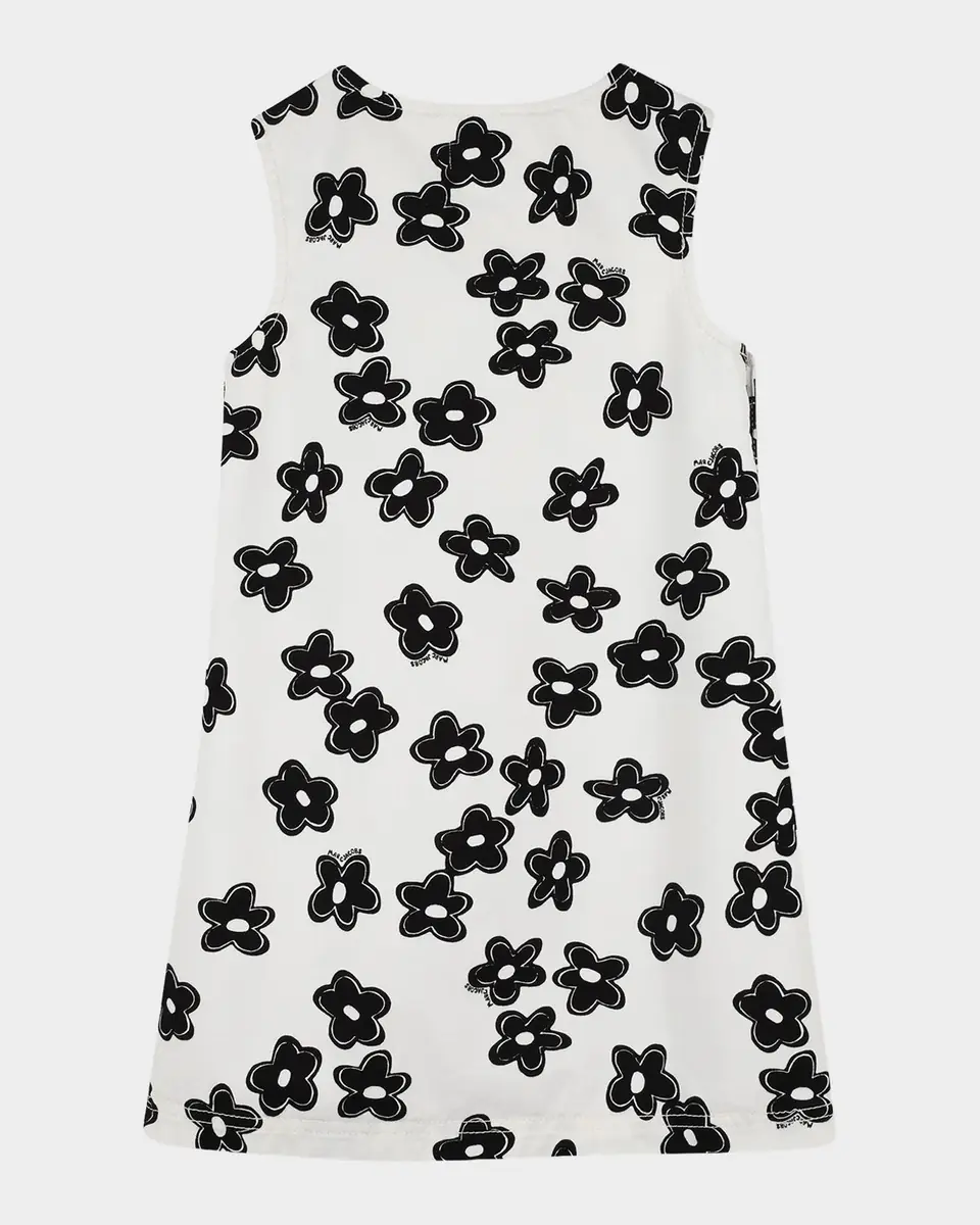 Marc Jacobs Girl's Daisy-Print A-Line Mini Dress, Size 8-12 | Thumbnail 3