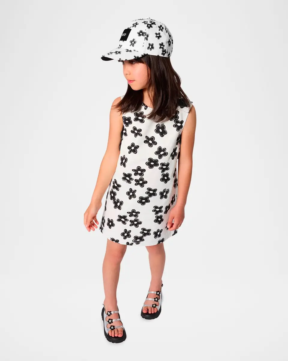 Marc Jacobs Girl's Daisy-Print A-Line Mini Dress, Size 8-12 | Thumbnail 5