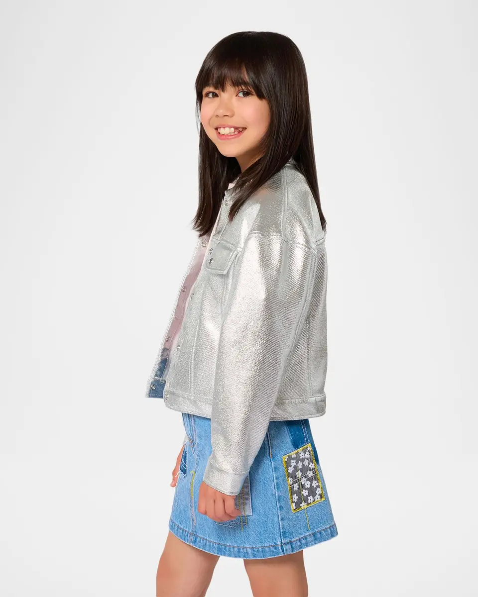Marc Jacobs Girl's Patchwork Denim Mini Skirt, Size -12 | Thumbnail 5