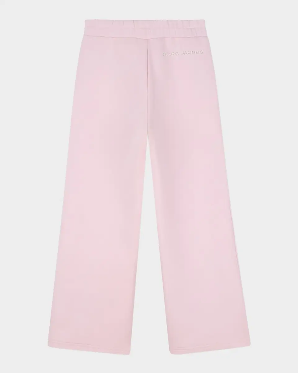 Marc Jacobs Girl's Flower-Zip Jogger Pants, Size 8 | Thumbnail 3 Marc Jacobs Girl's Flower-Zip Jogger Pants, Size 8 | Thumbnail 3