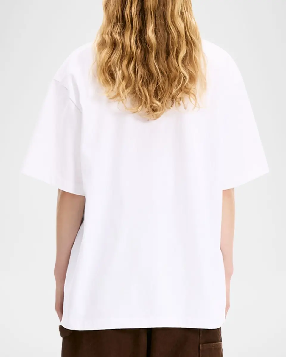 vowels Men's Cotton Blurred Logo T-Shirt | Thumbnail 3