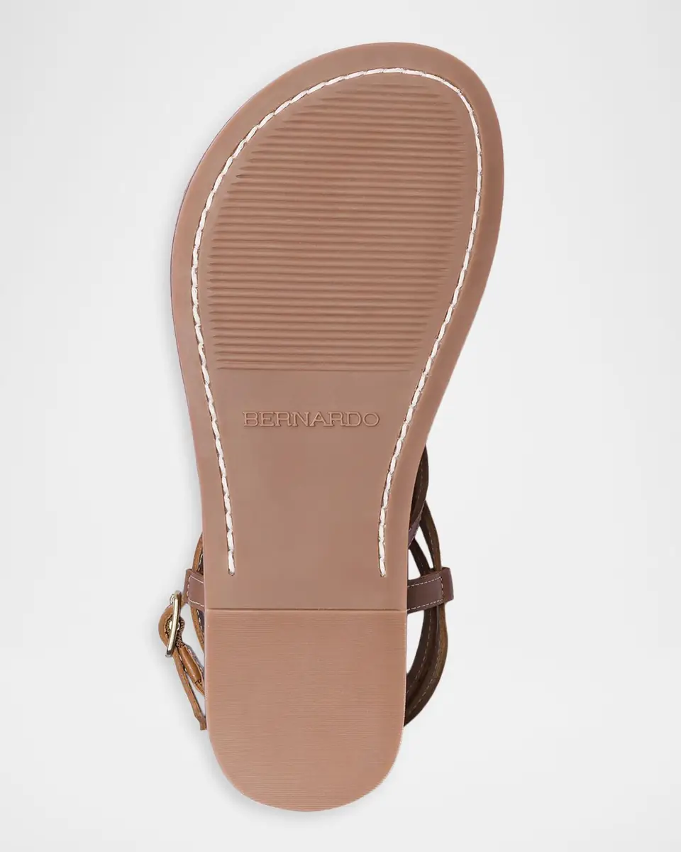 Bernardo Mallorie Leather Geometric Thong Sandals | Thumbnail 2 Bernardo Mallorie Leather Geometric Thong Sandals | Thumbnail 2