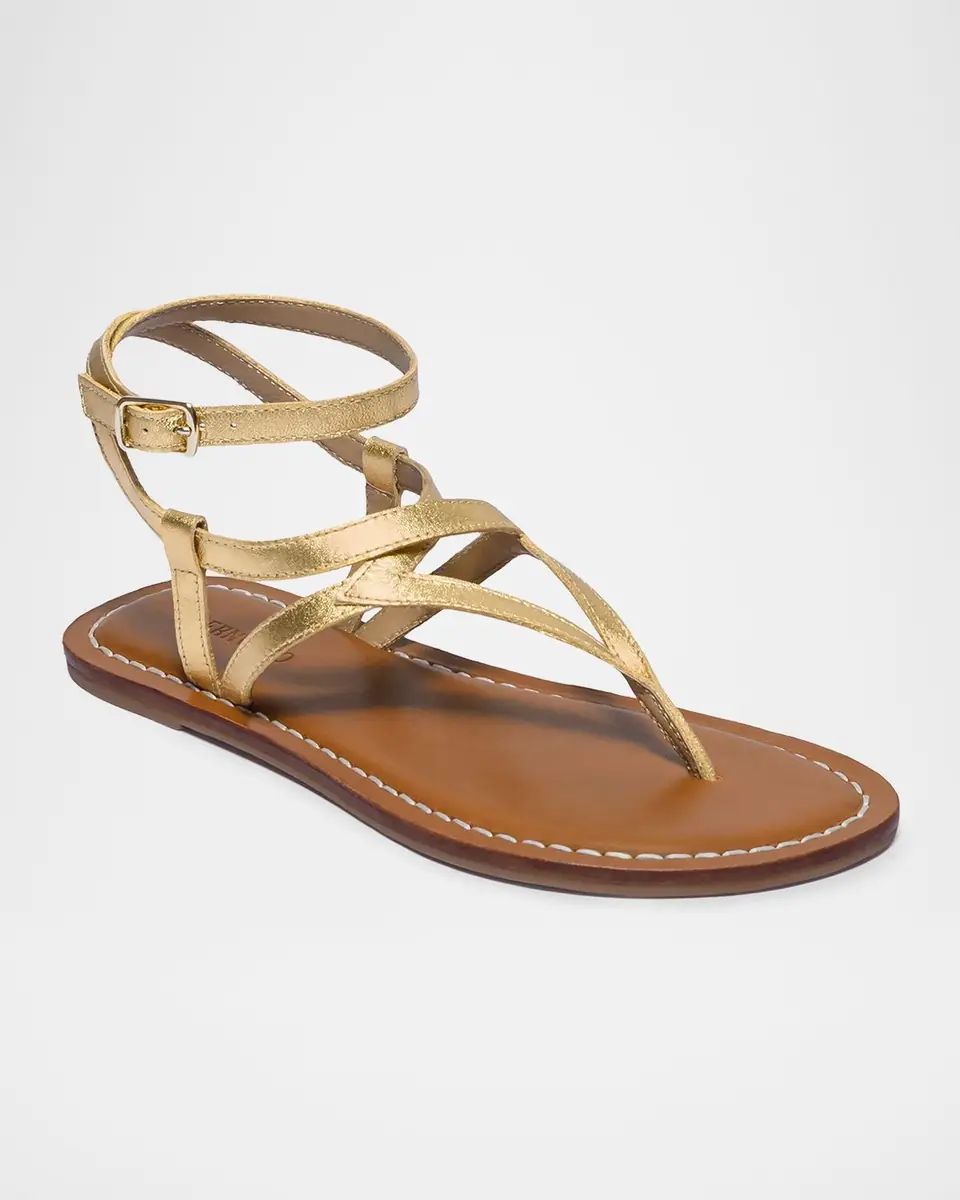 Bernardo Mallorie Leather Geometric Thong Sandals | Thumbnail 3 Bernardo Mallorie Leather Geometric Thong Sandals | Thumbnail 3