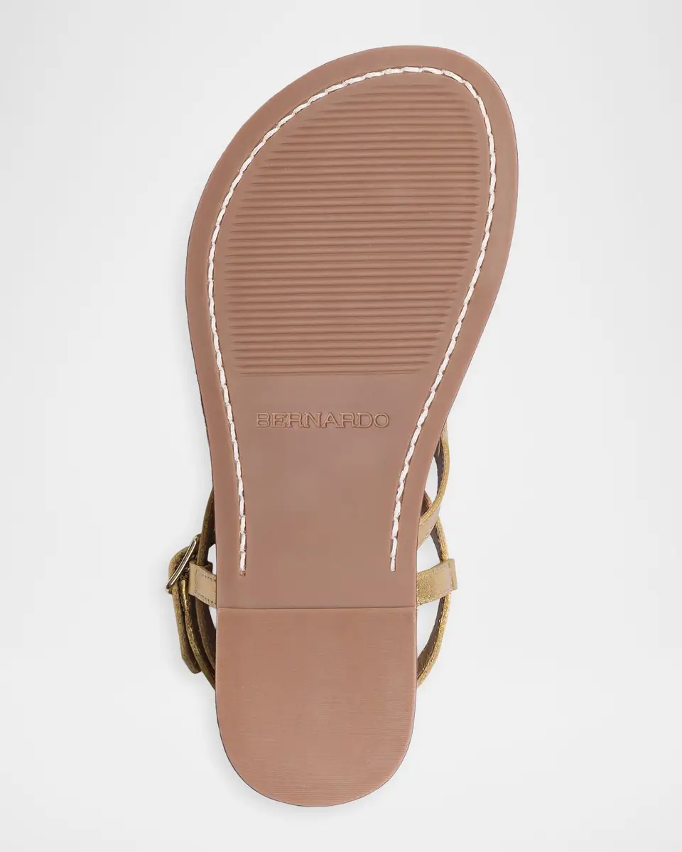 Bernardo Mallorie Leather Geometric Thong Sandals | Thumbnail 4 Bernardo Mallorie Leather Geometric Thong Sandals | Thumbnail 4