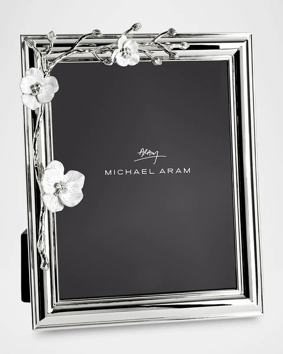 Michael Aram Silver Orchid Frame, 8" x 10" | Thumbnail 3 Michael Aram Silver Orchid Frame, 8" x 10" | Thumbnail 3