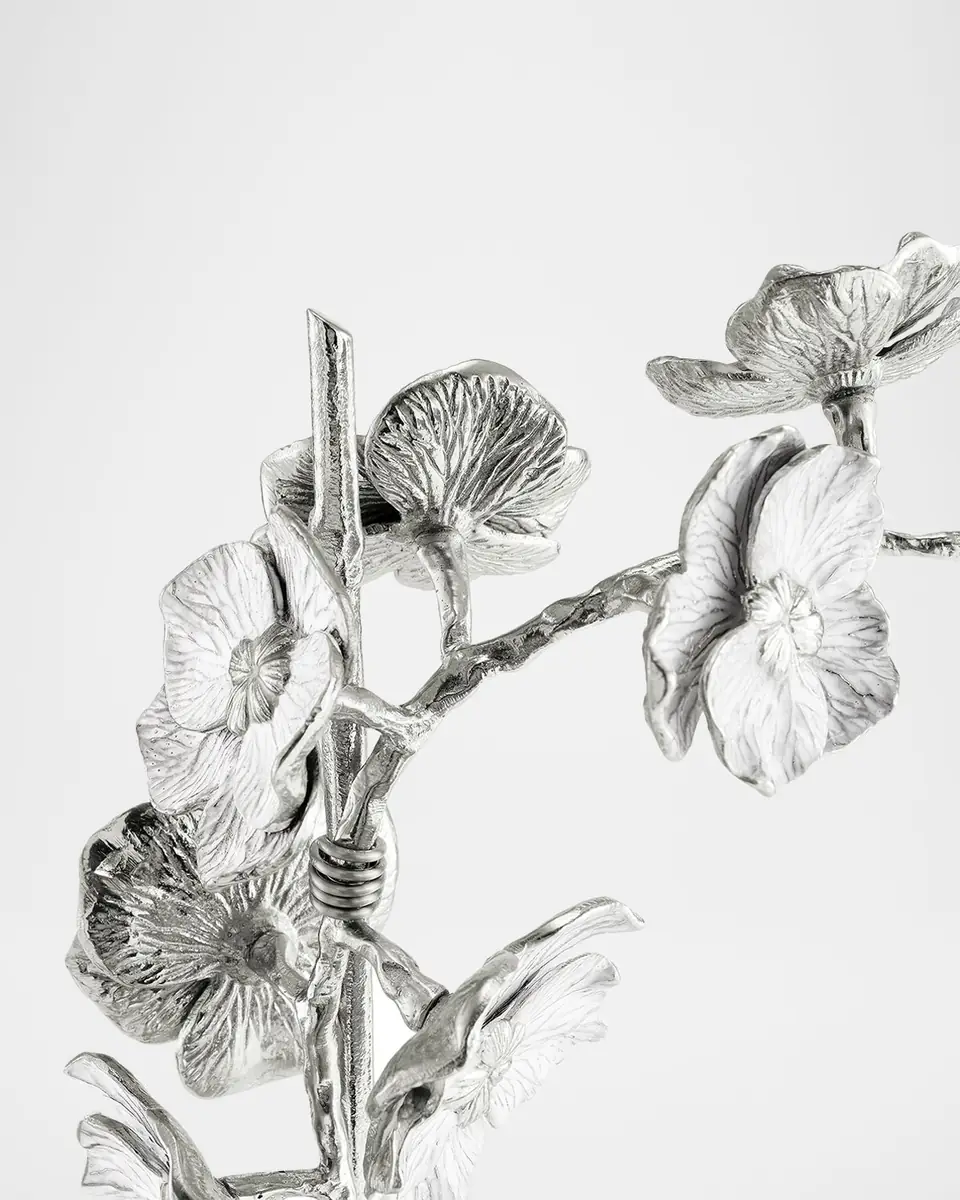 Michael Aram Silver Orchid Stem Sculpture, Large | Thumbnail 4