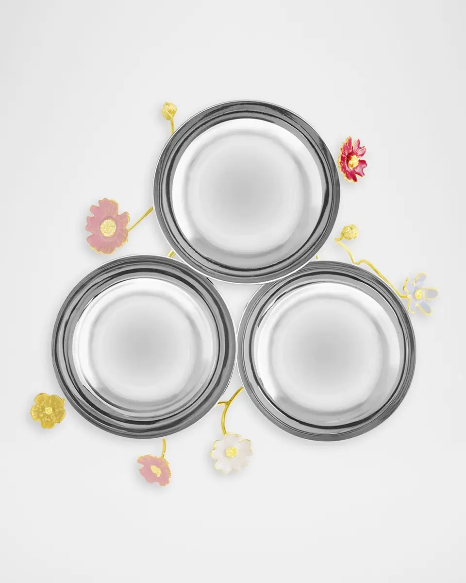 Michael Aram Wildflower Triple Dish | Thumbnail 4 Michael Aram Wildflower Triple Dish | Thumbnail 4