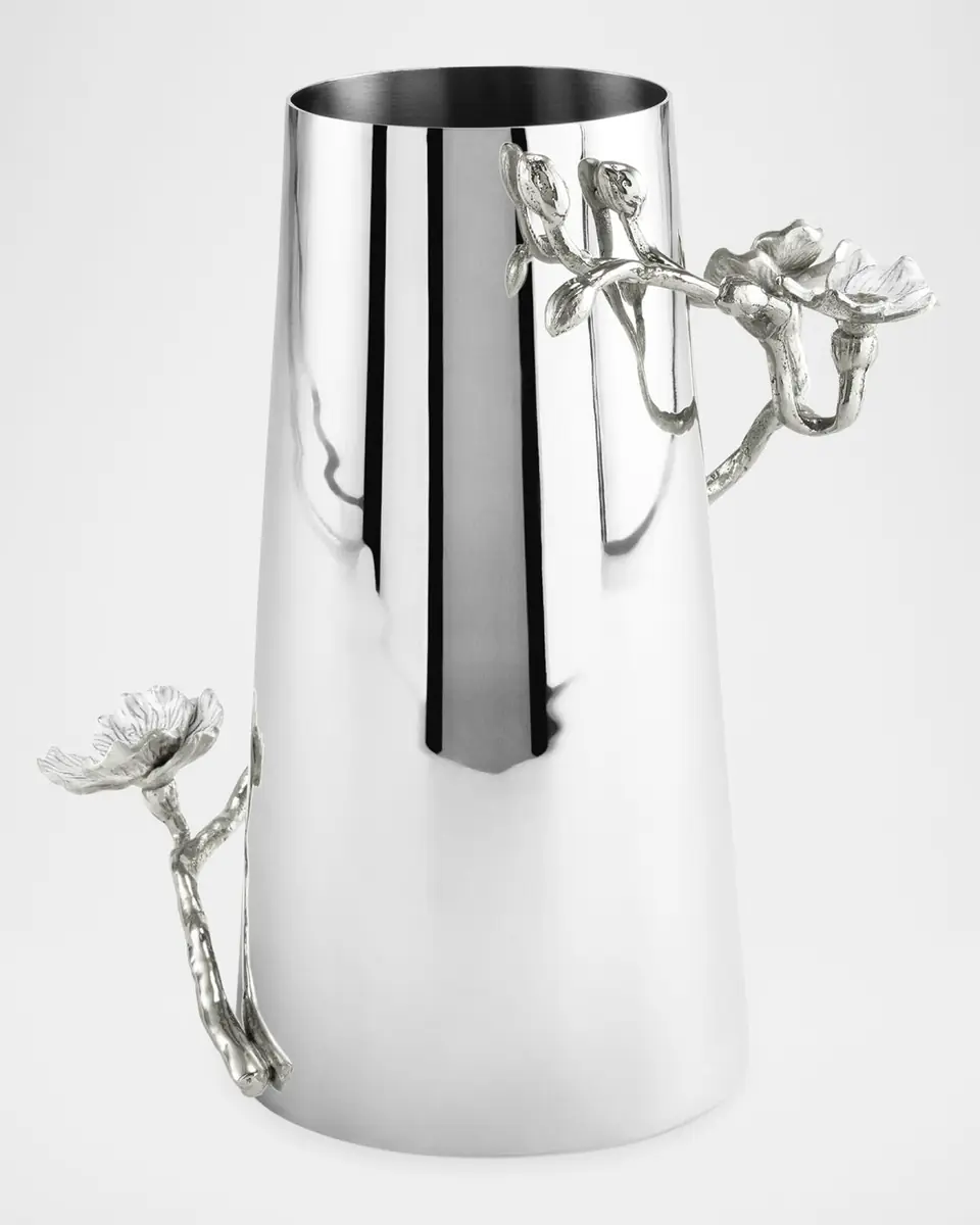 Michael Aram Silver Orchid 8" Vase | Thumbnail 4 Michael Aram Silver Orchid 8" Vase | Thumbnail 4