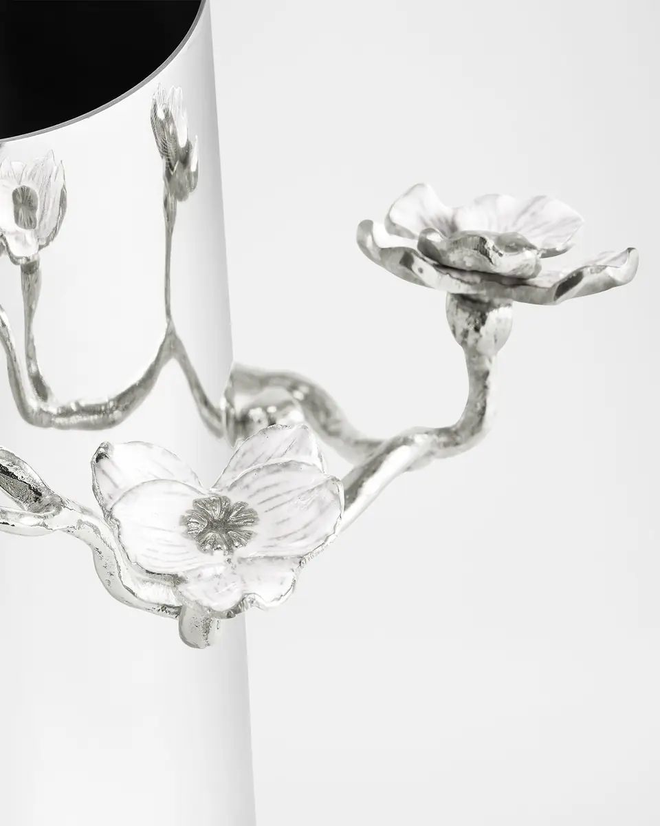 Michael Aram Silver Orchid 8" Vase | Thumbnail 6 Michael Aram Silver Orchid 8" Vase | Thumbnail 6