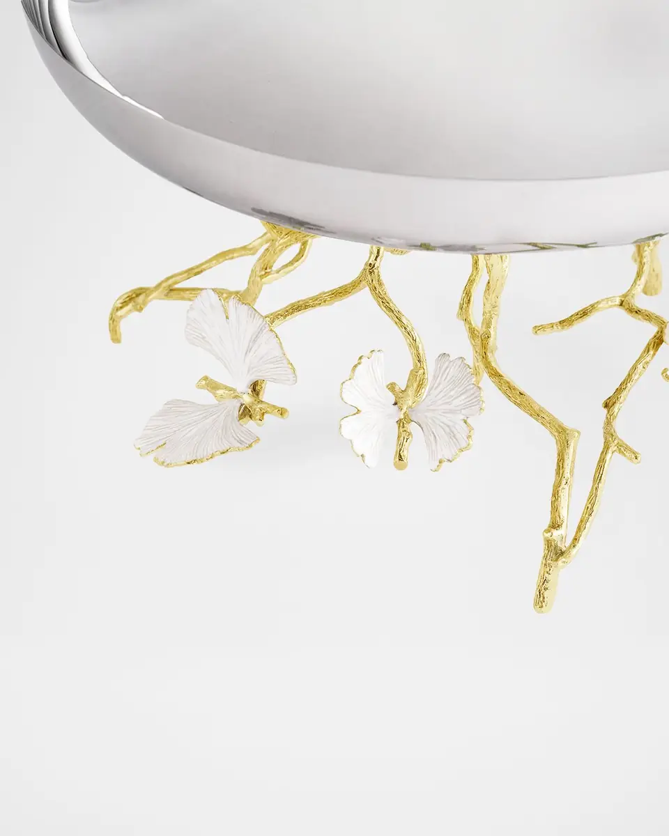 Michael Aram Butterfly Gingko Gold Fruit Bowl | Thumbnail 5 Michael Aram Butterfly Gingko Gold Fruit Bowl | Thumbnail 5