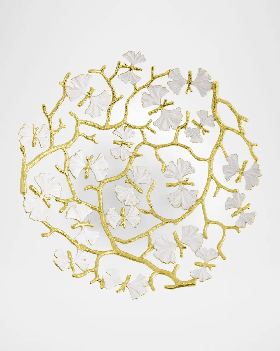 Michael Aram Butterfly Gingko Gold Bread Basket | Thumbnail 6 Michael Aram Butterfly Gingko Gold Bread Basket | Thumbnail 6