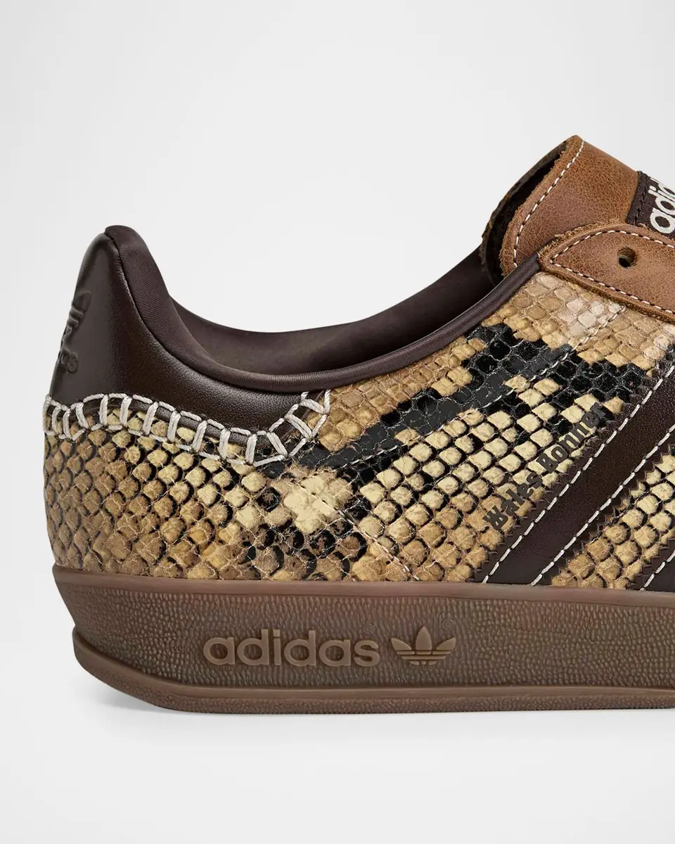 Adidas x Wales Bonner Men's Gazelle Snake-Effect Leather Sneakers | Thumbnail 6 Adidas x Wales Bonner Men's Gazelle Snake-Effect Leather Sneakers | Thumbnail 6