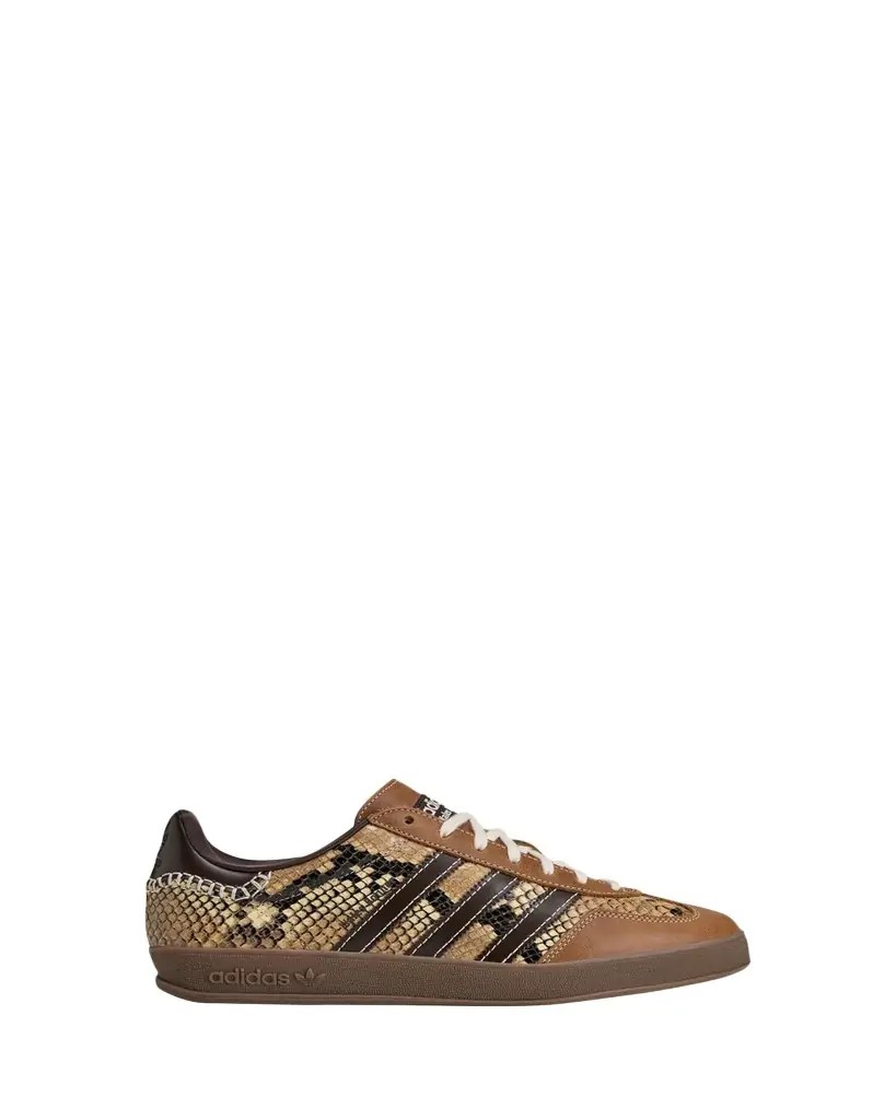 x Wales Bonner Men's Gazelle Snake-Effect Leather Sneakers x Wales Bonner Men's Gazelle Snake-Effect Leather Sneakers
