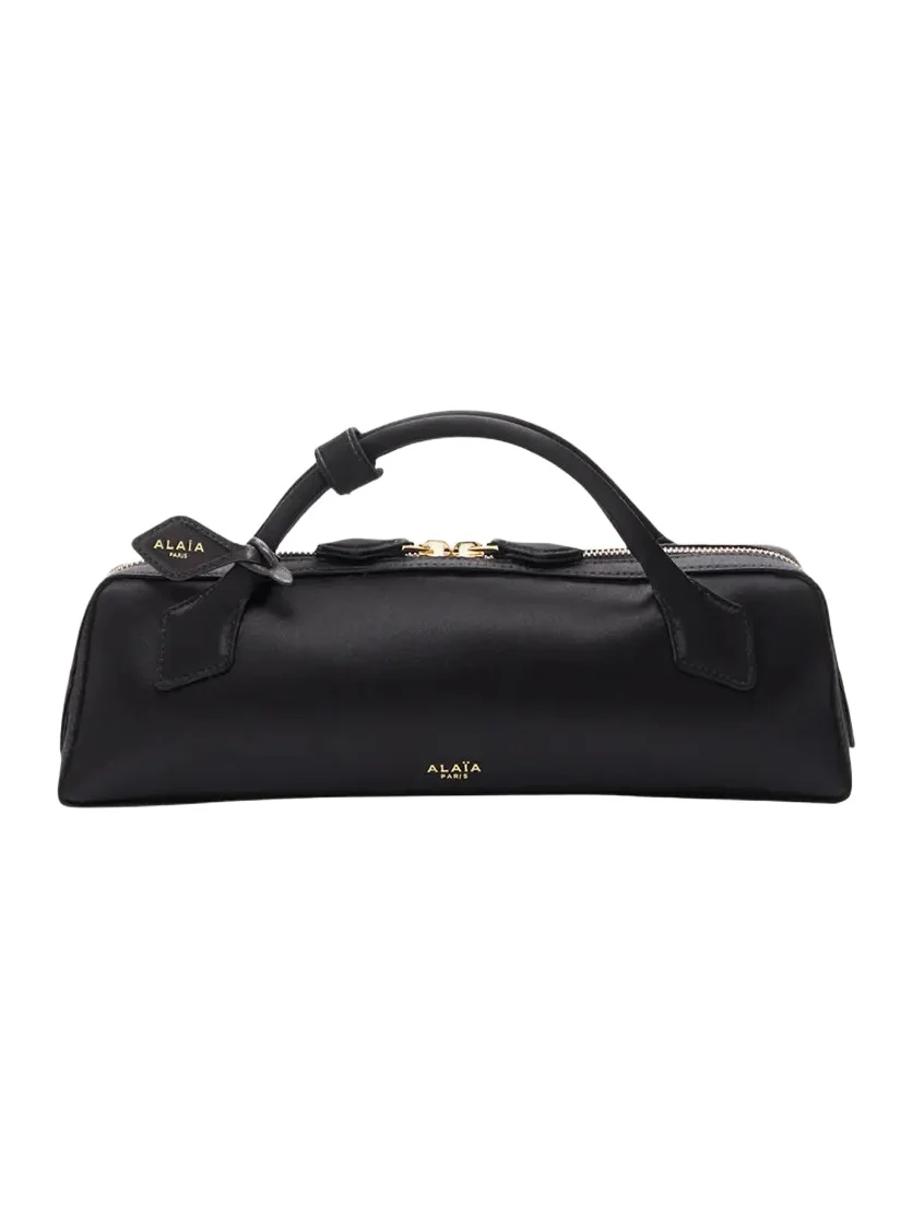 Le Teckel Silk Satin Clutch Bag