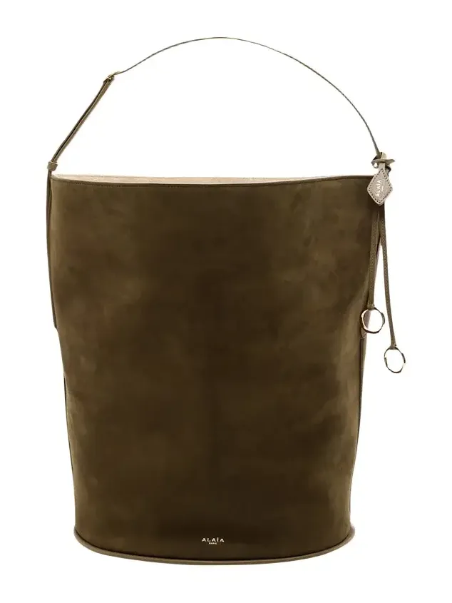 Large Suede Hobo Bag