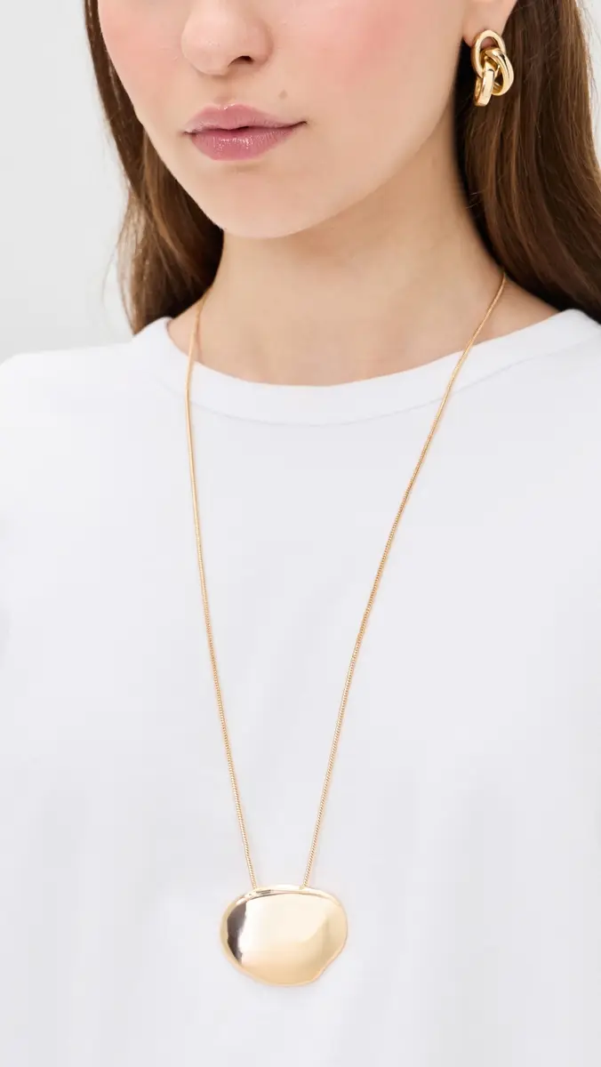 Ettika Molten Metal Pendant Necklace | Thumbnail 3