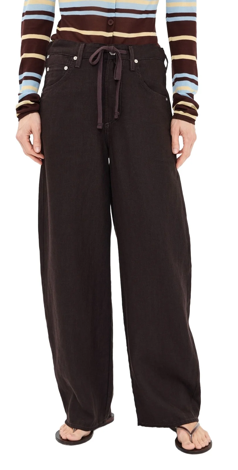 Citizens of Humanity Petite Brynn Linen Pants