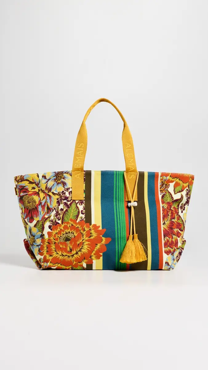 ALÉMAIS Charlie Beach Tote Bag Multi One Size | Thumbnail 2 ALÉMAIS Charlie Beach Tote Bag Multi One Size | Thumbnail 2