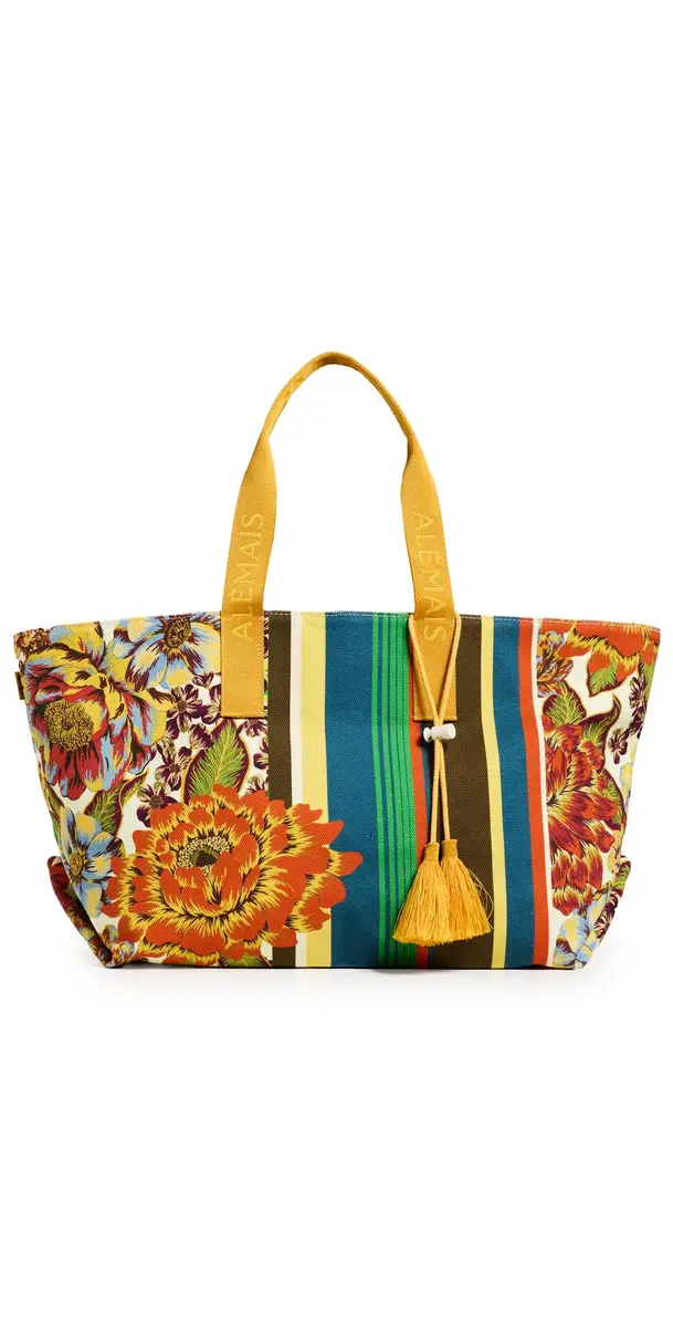 ALÉMAIS Charlie Beach Tote Bag Multi One Size | Image 1 ALÉMAIS Charlie Beach Tote Bag Multi One Size | Image 1