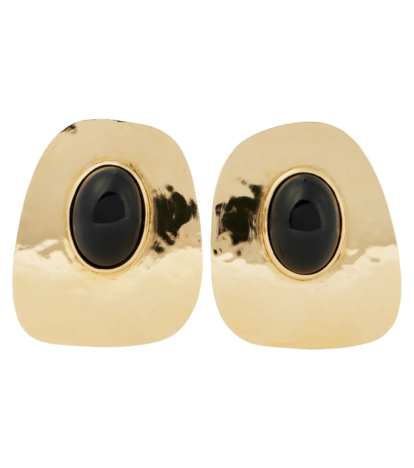 Saint Laurent Embellished clip-on earrings