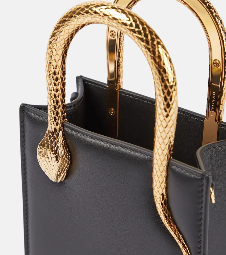 Bvlgari Serpentine Mini leather top-handle bag | Thumbnail 2