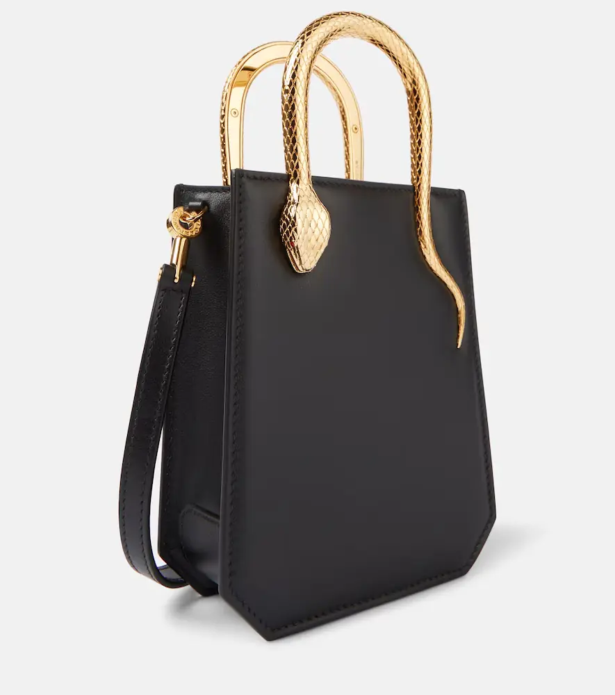 Bvlgari Serpentine Mini leather top-handle bag | Thumbnail 3