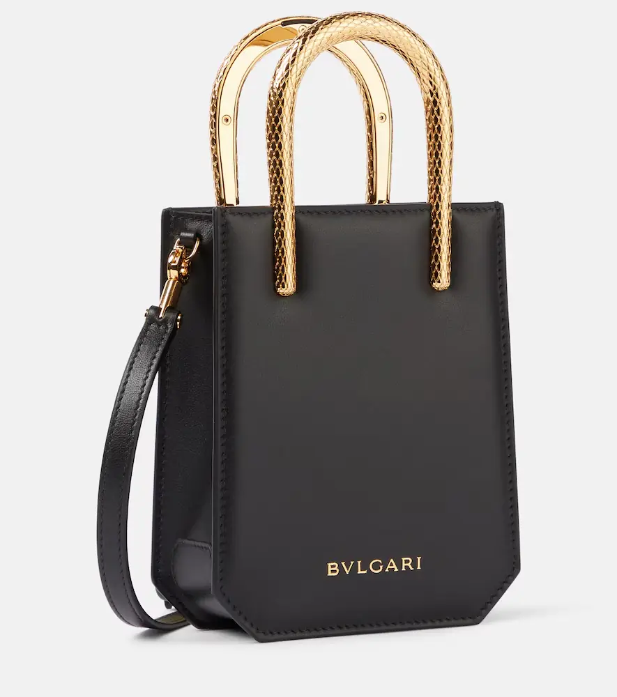 Bvlgari Serpentine Mini leather top-handle bag | Thumbnail 4