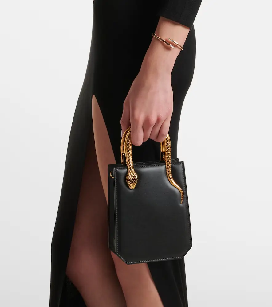 Bvlgari Serpentine Mini leather top-handle bag | Thumbnail 5