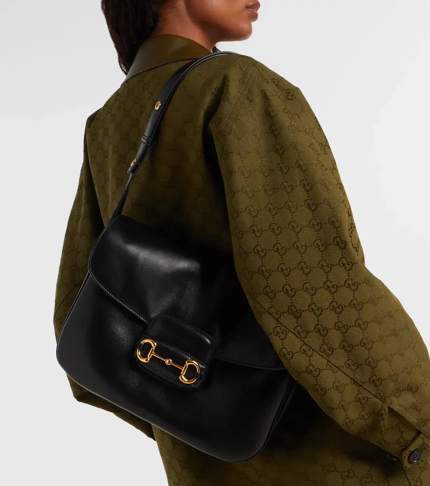 Gucci Horsebit 1955 Large leather shoulder bag | Thumbnail 5 Gucci Horsebit 1955 Large leather shoulder bag | Thumbnail 5