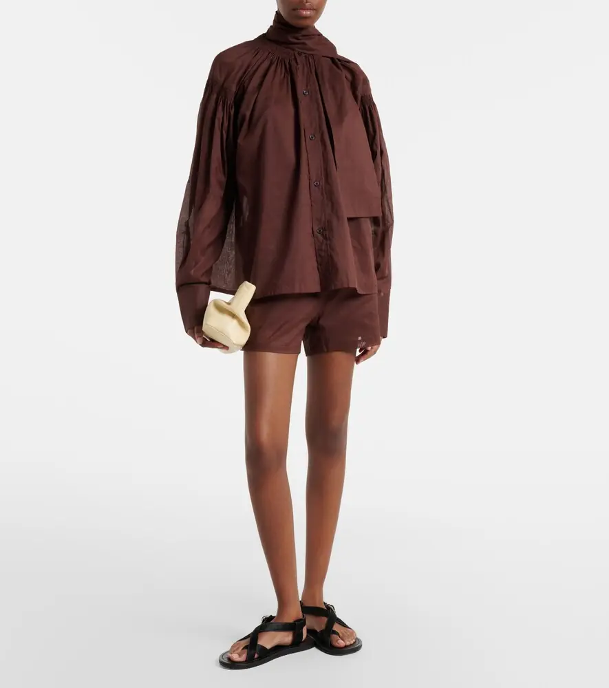 Plan C Cotton organza shorts | Thumbnail 2