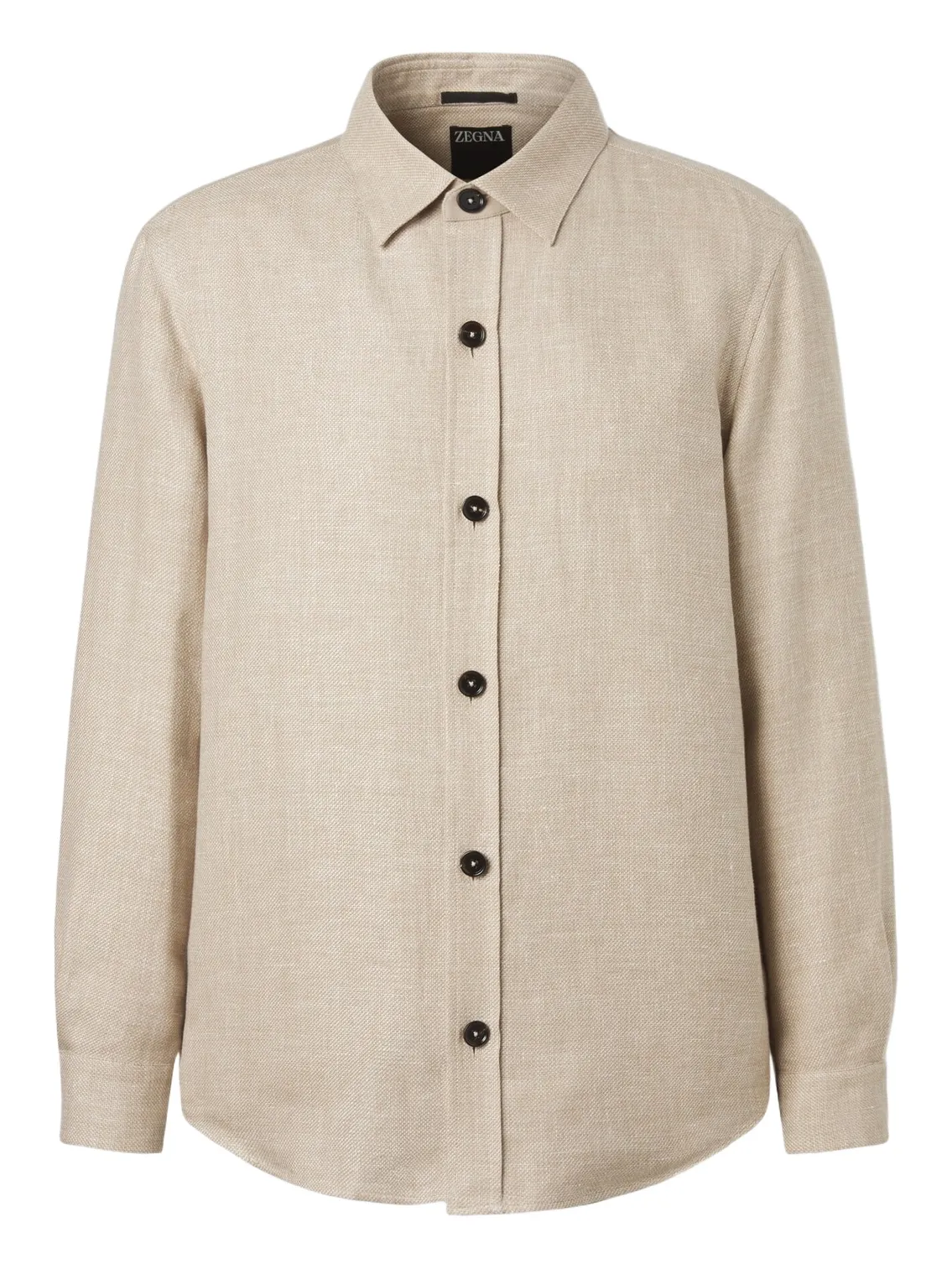 Zegna Cashmere, linen, and silk overshirt