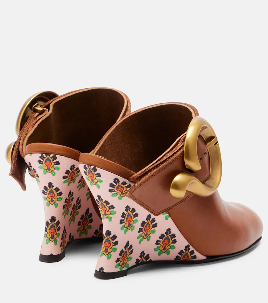 Etro Sabot leather wedges | Thumbnail 3 Etro Sabot leather wedges | Thumbnail 3
