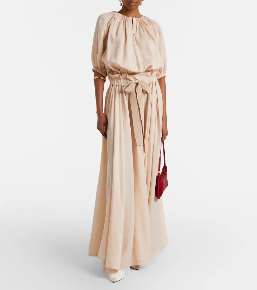 Patou Striped maxi skirt | Thumbnail 3