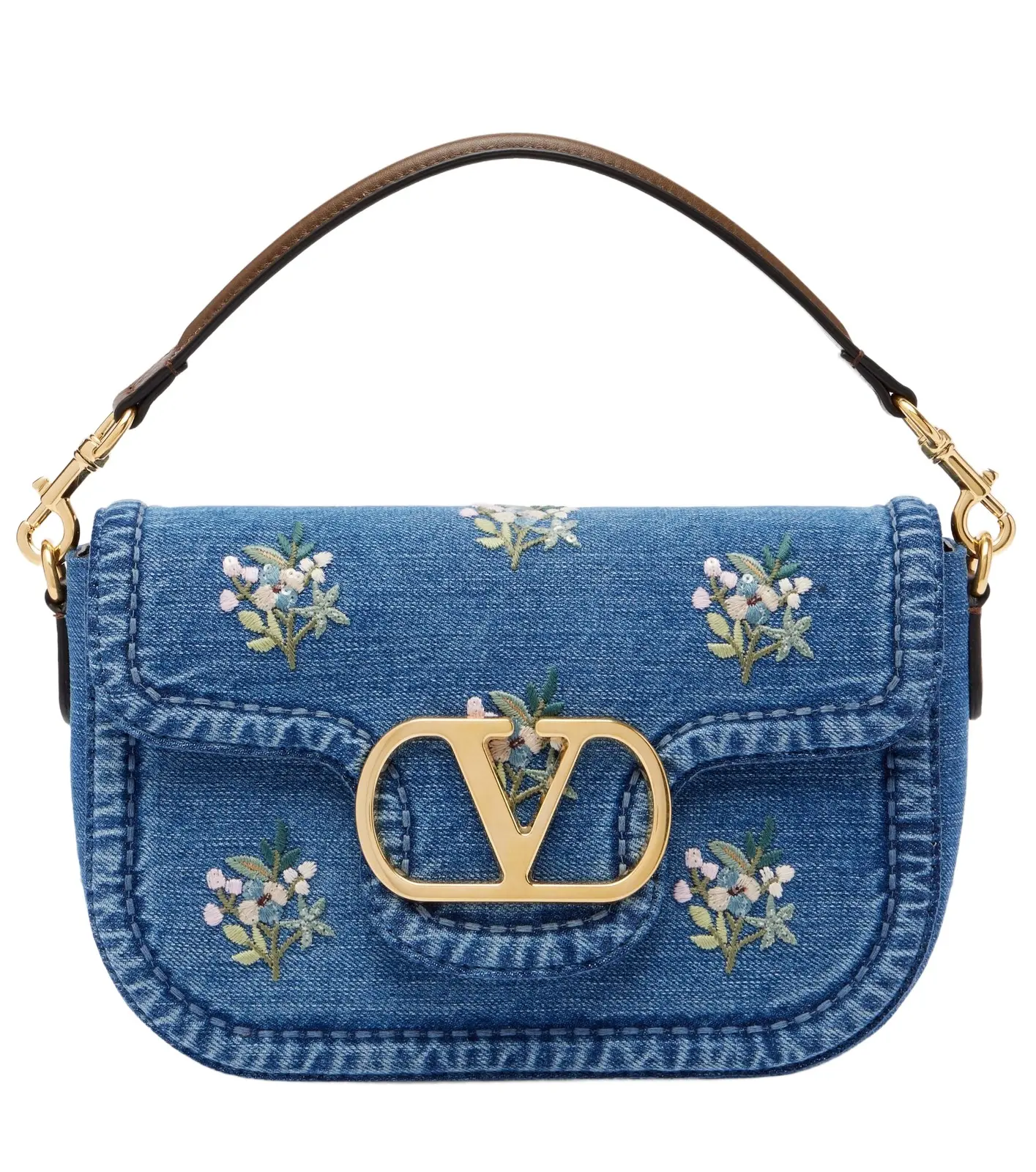 Alltime Medium denim top-handle bag Alltime Medium denim top-handle bag