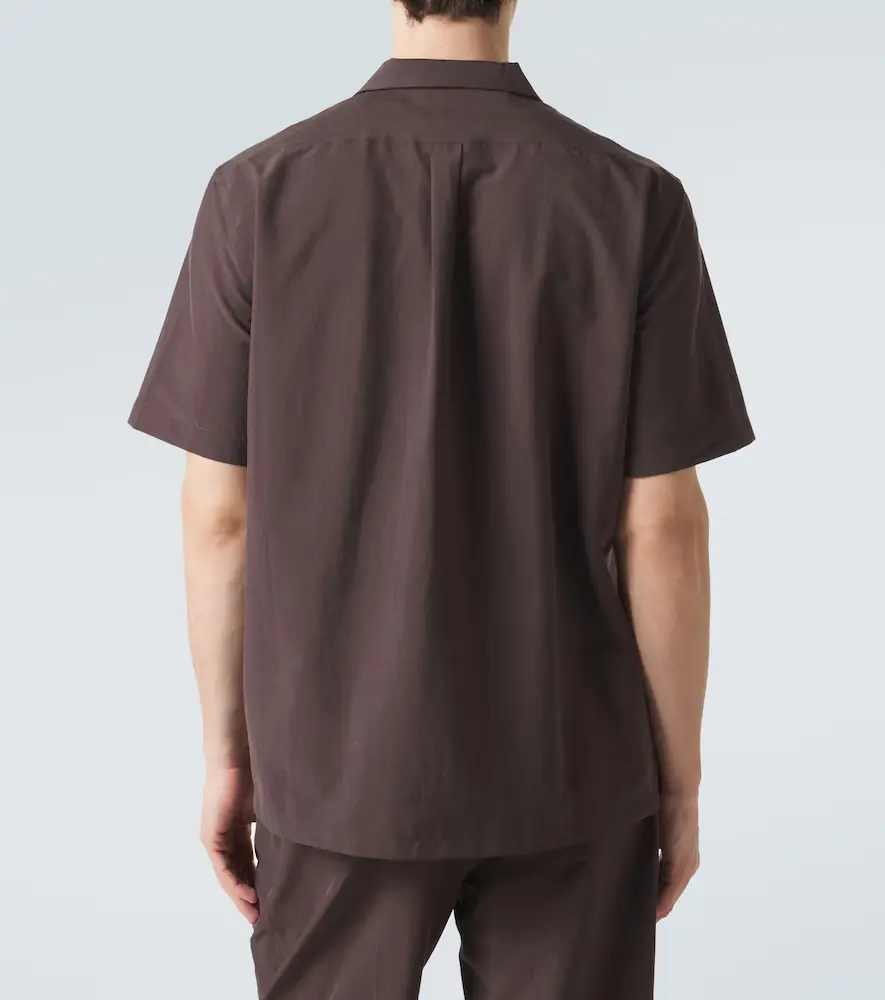 Umit Benan Havana silk-blend bowling shirt | Thumbnail 2
