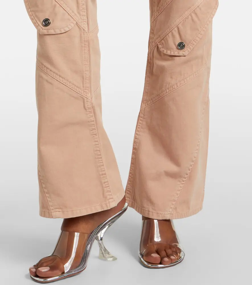 BLUMARINE Cotton canvas flared pants | Thumbnail 6 BLUMARINE Cotton canvas flared pants | Thumbnail 6