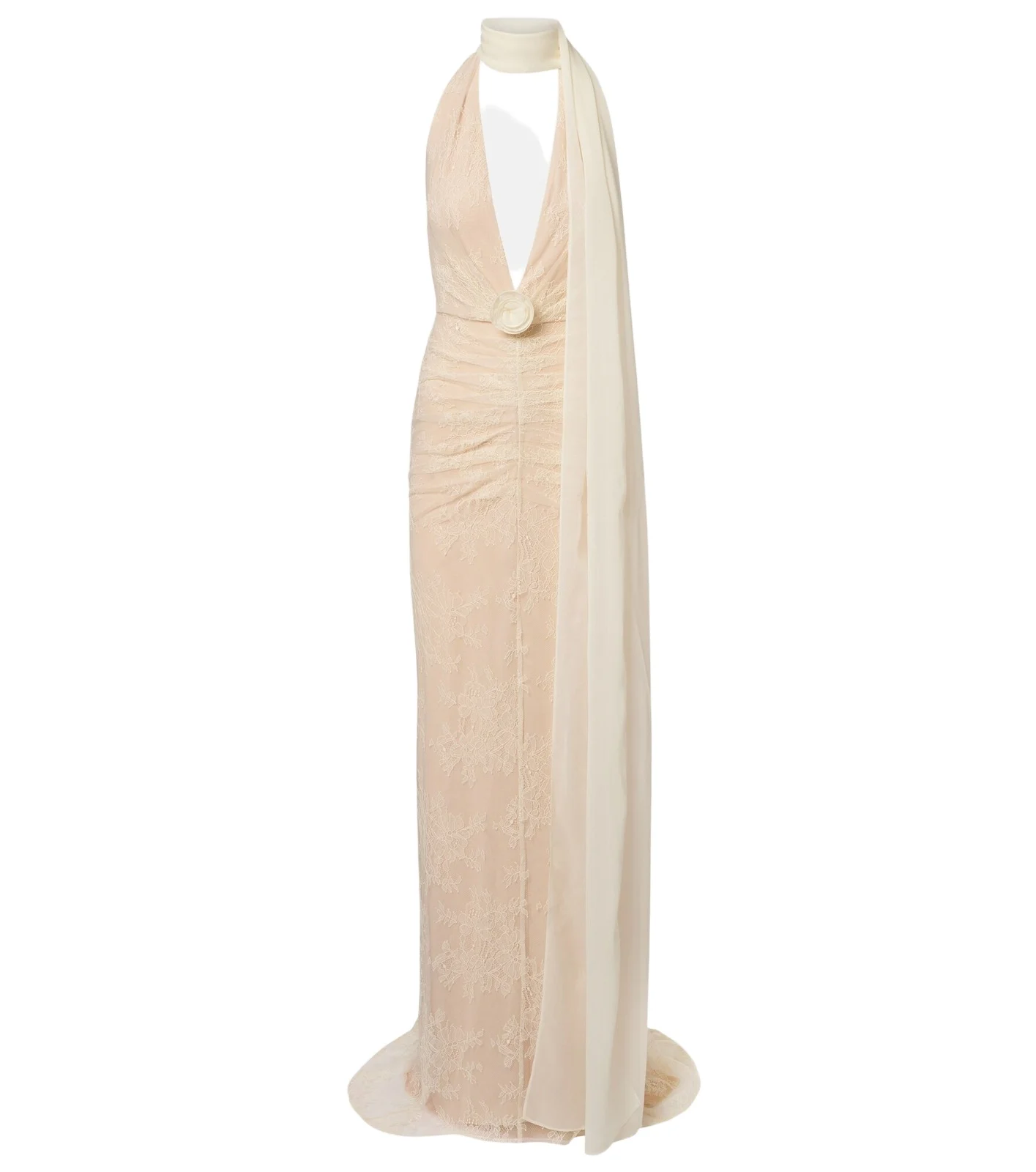 DE LA VALI Bridal Amora lace tulle gown