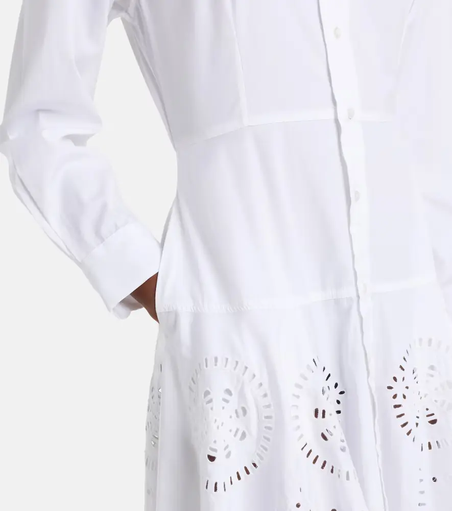 Polo Ralph Lauren Broderie anglaise cotton shirt dress | Thumbnail 2 Polo Ralph Lauren Broderie anglaise cotton shirt dress | Thumbnail 2